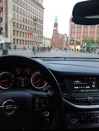 Opel Astra cena 49000 przebieg: 133000, rok produkcji 2019 z Wrocław małe 22